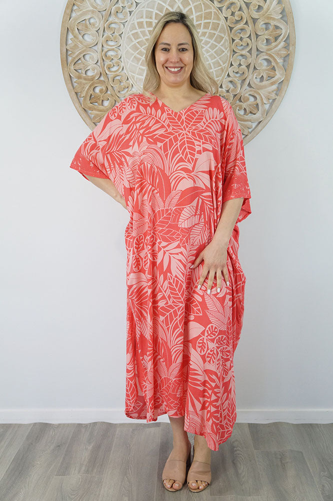 Long Kaftan "Betelnut"