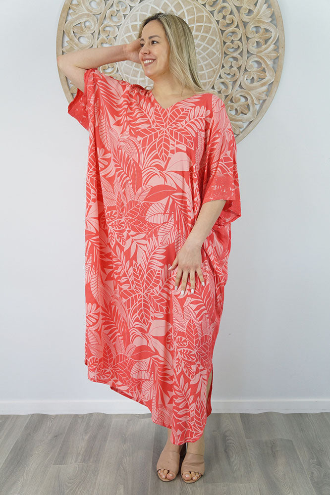 Long Kaftan "Betelnut"