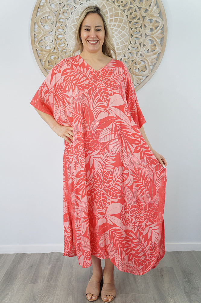 Long Kaftan "Betelnut"