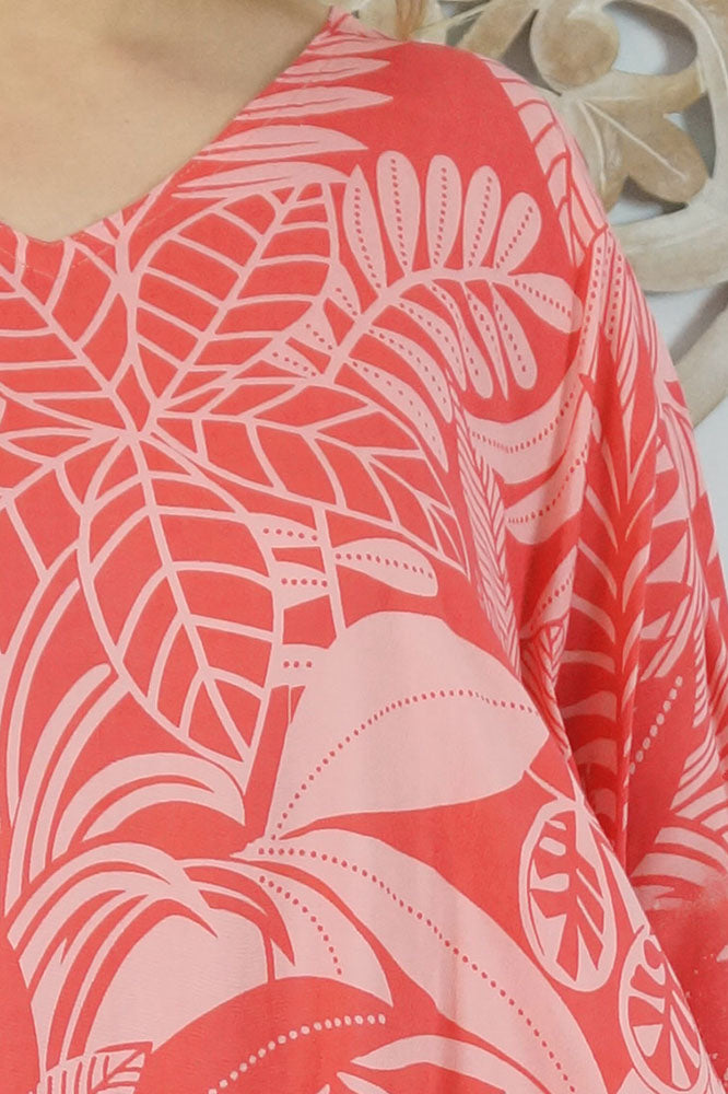Long Kaftan "Betelnut"