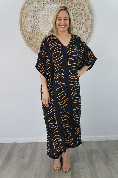 Long Kaftan "Halfmoon"