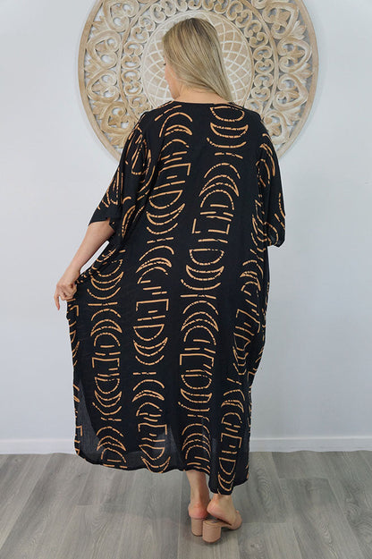 Long Kaftan "Halfmoon"