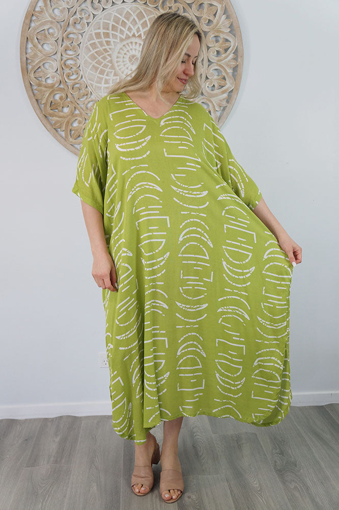 Long Kaftan "Halfmoon"