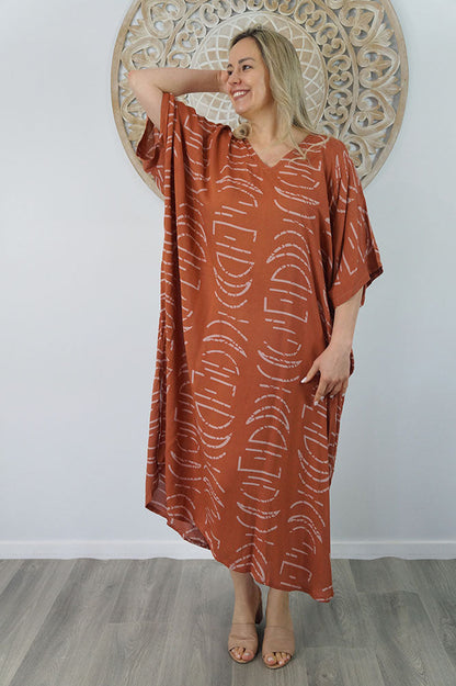 Long Kaftan "Halfmoon"