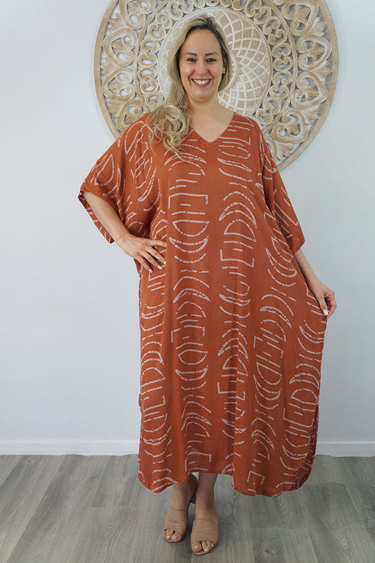 Long Kaftan "Halfmoon"
