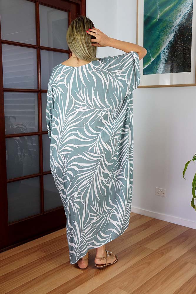 Long Kaftan "Vines"