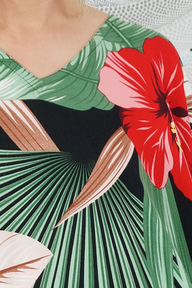 Premium Long Kaftan "Bloom"