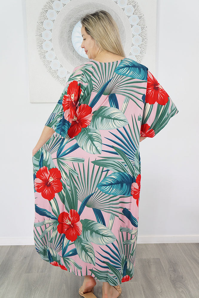 Premium Long Kaftan "Bloom"