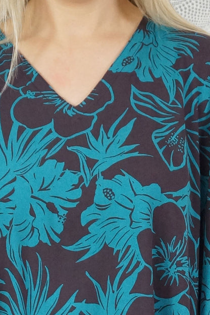 Premium Long Kaftan "Honolulu"