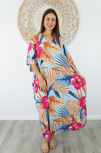 Premium Long Kaftan "Bloom"