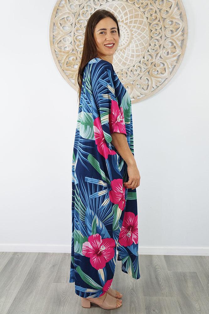 Premium Long Kaftan "Bloom"