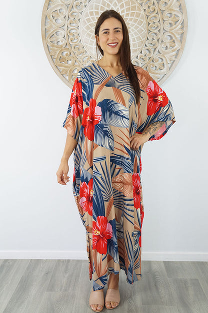 Premium Long Kaftan "Bloom"