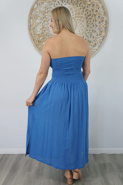 Long Smock Dress "Cotton"
