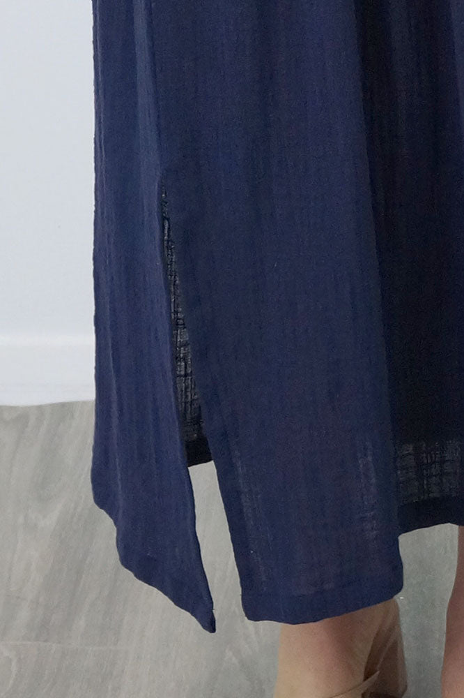 Long Smock Dress "Cotton"