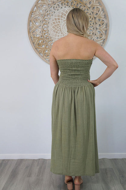 Long Smock Dress "Cotton"