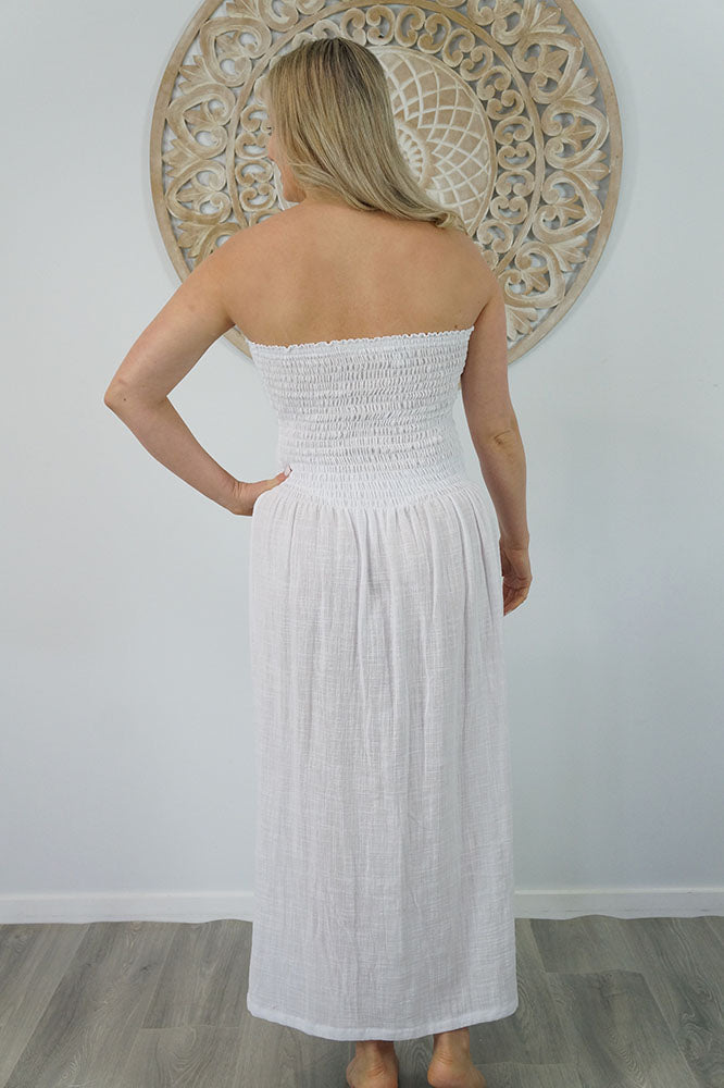 Long Smock Dress "Cotton"