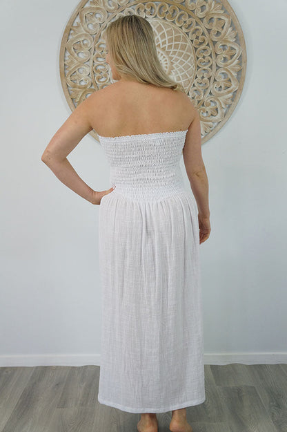 Long Smock Dress "Cotton"