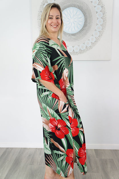 Premium Long Kaftan "Bloom"