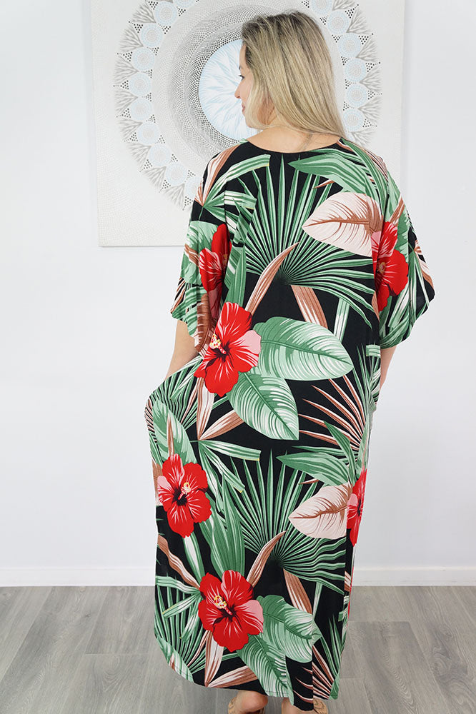 Premium Long Kaftan "Bloom"
