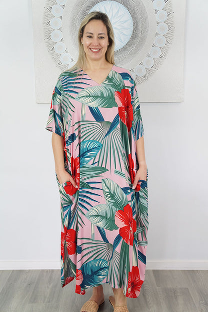 Premium Long Kaftan "Bloom"
