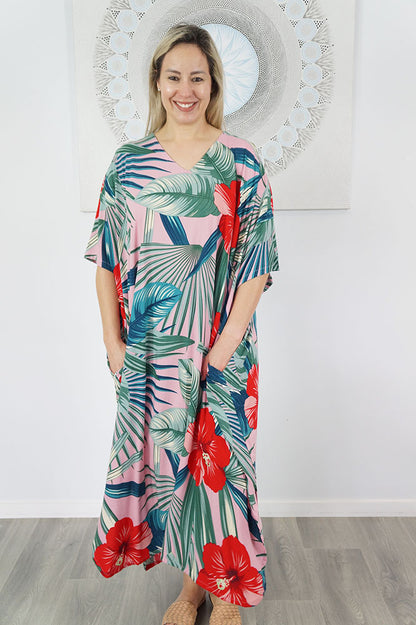 Premium Long Kaftan "Bloom"