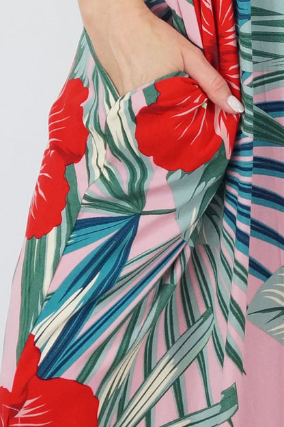 Premium Long Kaftan "Bloom"