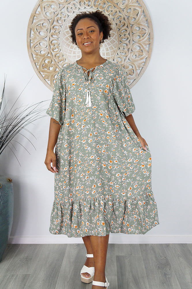 Maddie Dress "Springflower"