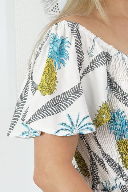 Melinda Dress "Pina Colada"