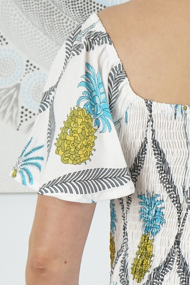 Melinda Dress "Pina Colada"