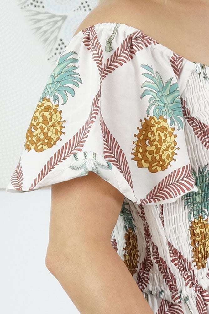 Melinda Dress "Pina Colada"
