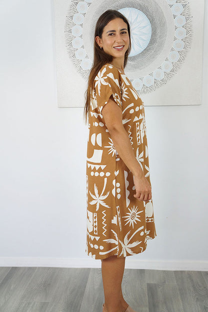 Michelle Dress "Alpaca"