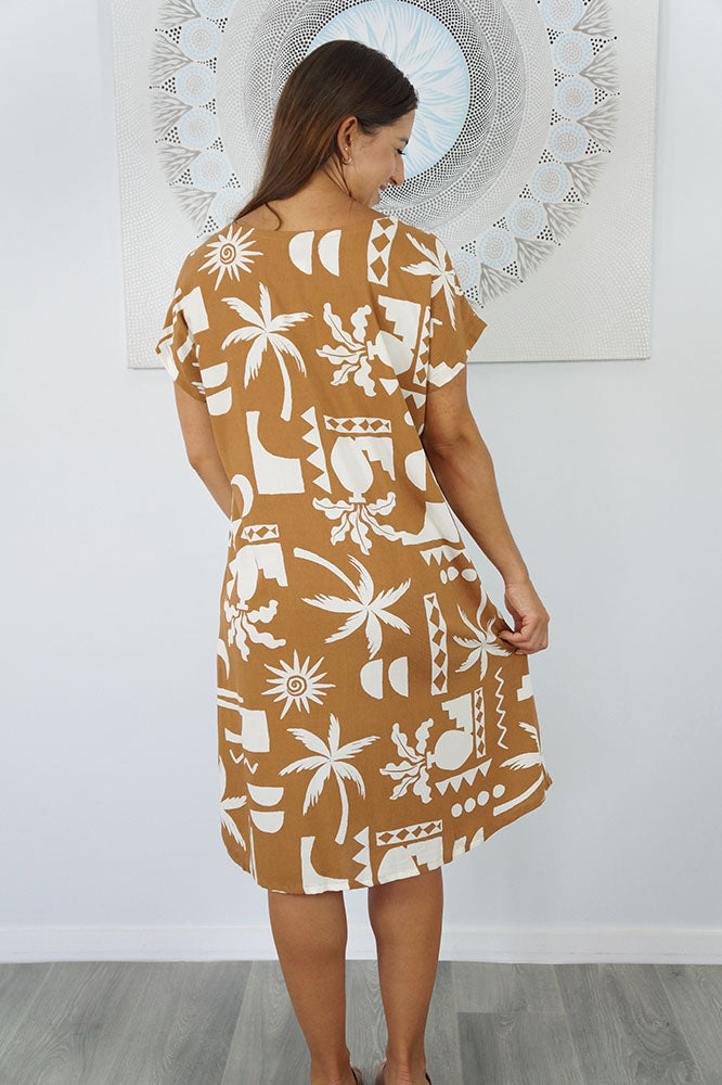 Michelle Dress "Alpaca"