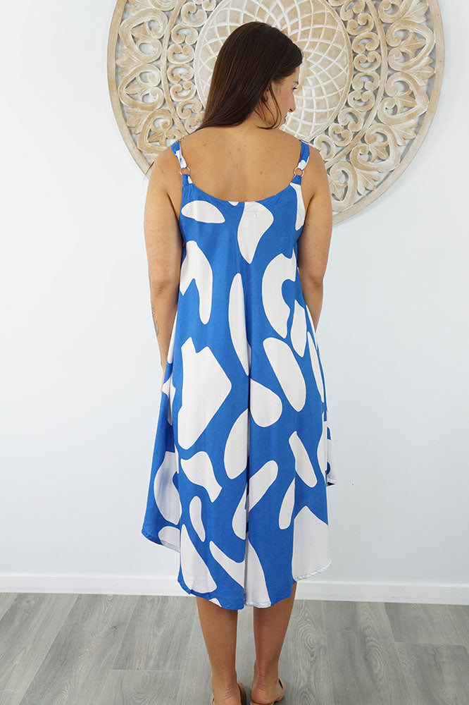 Montego Dress "Abstract Geo"