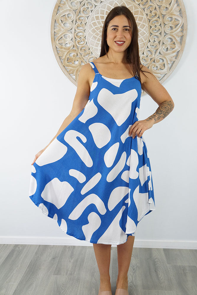 Montego Dress "Abstract Geo"