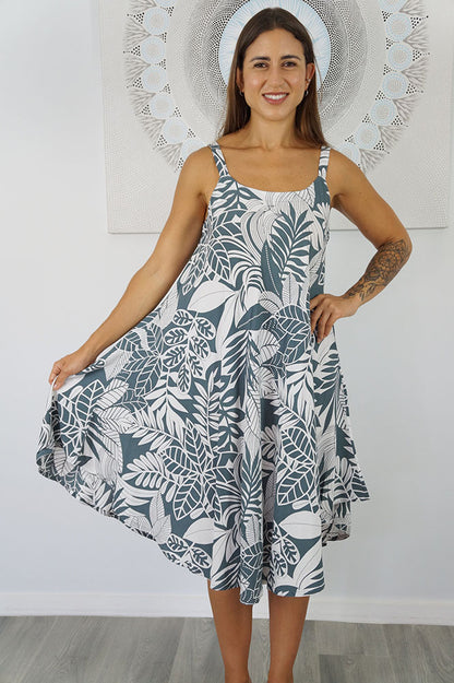 Montego Dress "Betelnut"