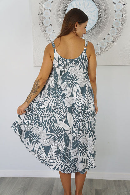 Montego Dress "Betelnut"