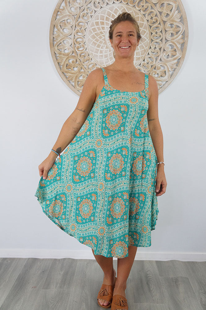 Montego Dress "Geo Crossover"