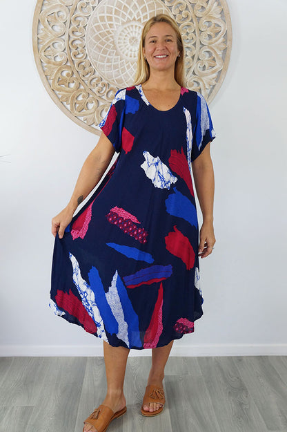 Newport Dress "Abstract"