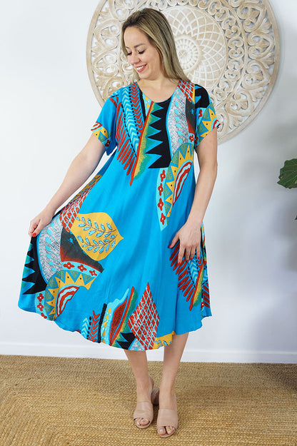 Newport Dress "Aztec"