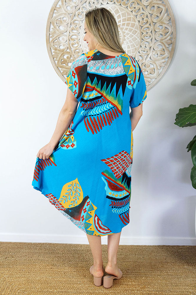 Newport Dress "Aztec"