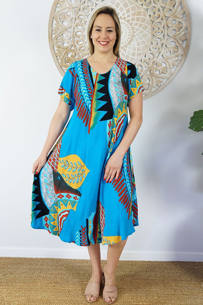 Newport Dress "Aztec"