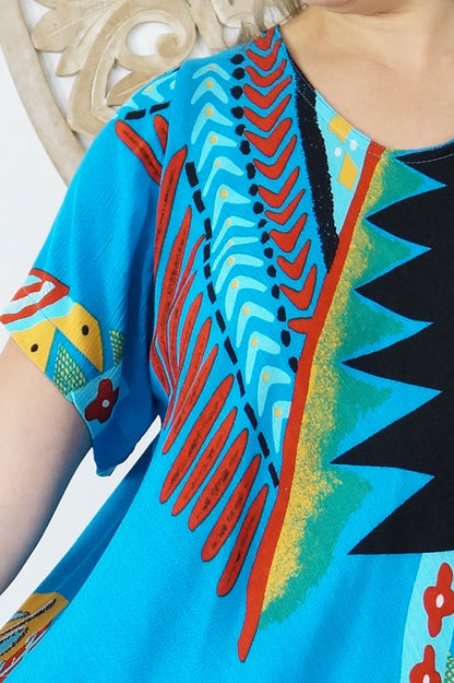 Newport Dress "Aztec"
