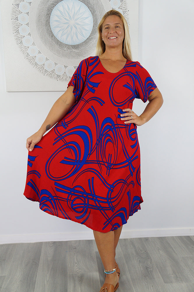 Newport Dress "Native"