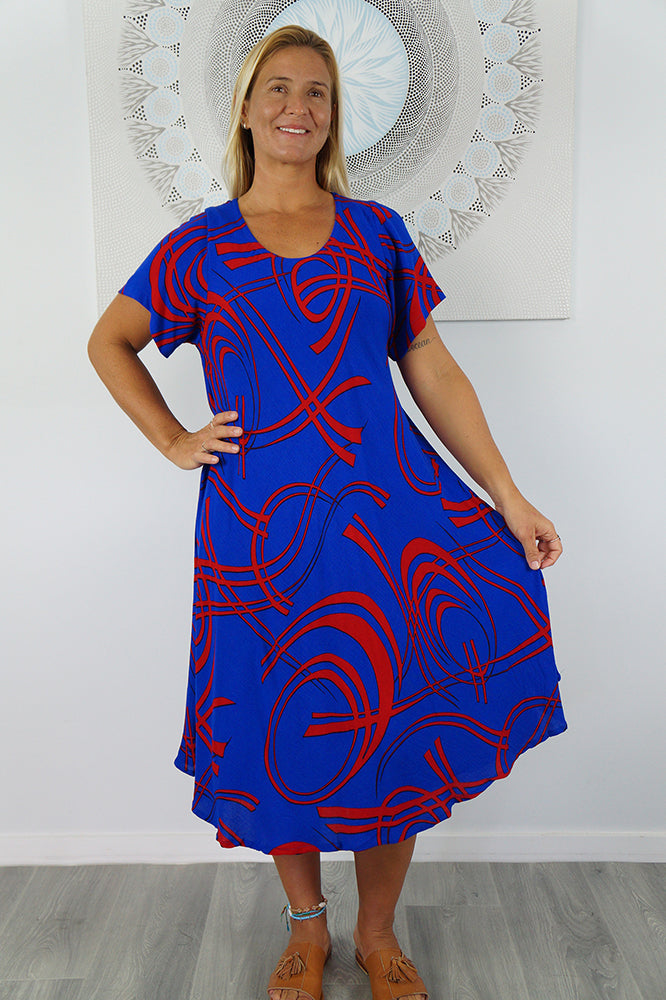 Newport Dress "Native"