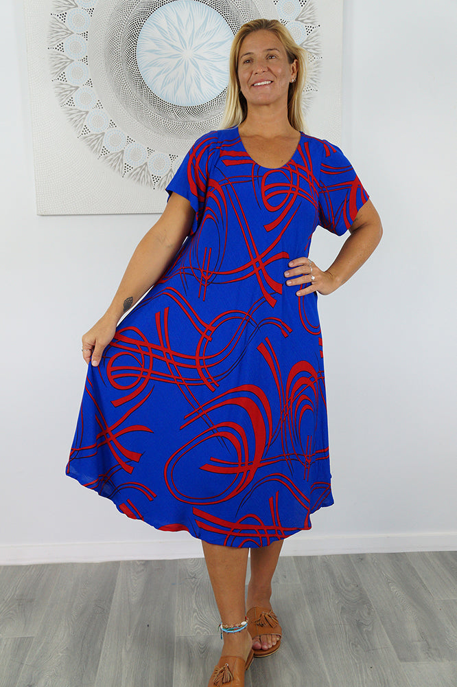 Newport Dress "Native"