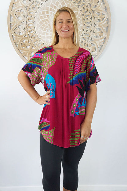 Newport Top "Aztec"