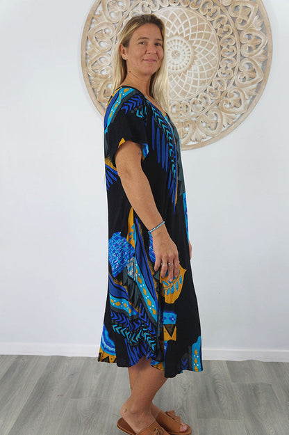 Newport Dress "Aztec"