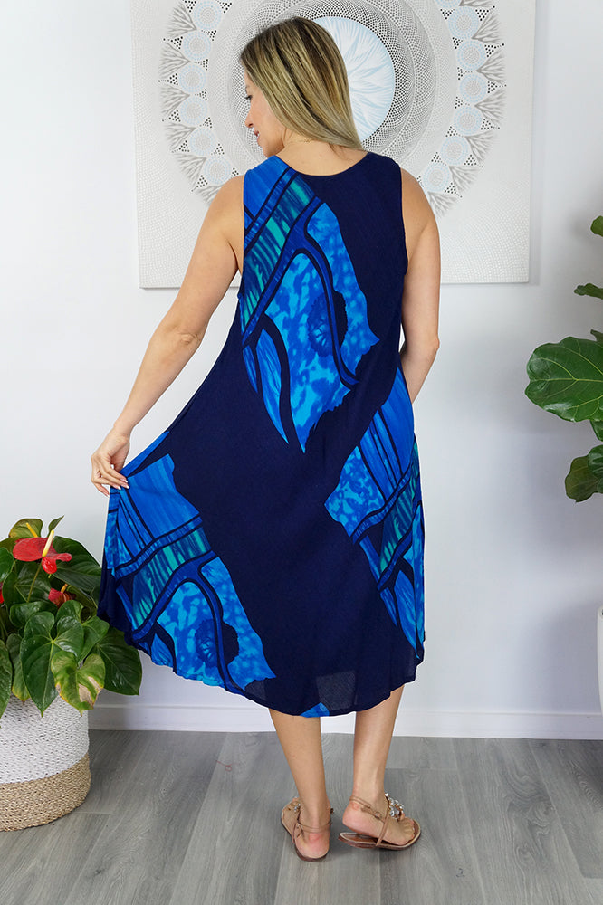 Niche Dress "Vista" print