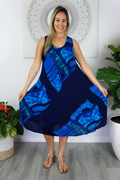 Niche Dress "Vista" print