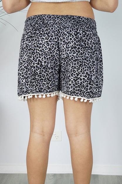 Pom Pom Short "Cheetah"